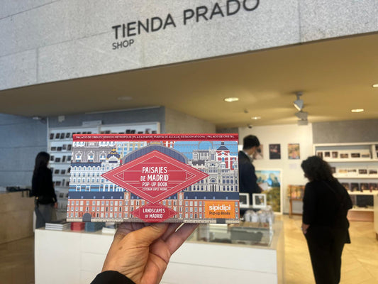 Paisajes de Madrid at Tienda Prado (Prado Museum), Laie Caixaforum and Laie Fundación Mapfre at Madrid